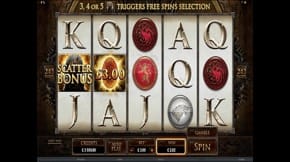 Game of Thrones Slot View
